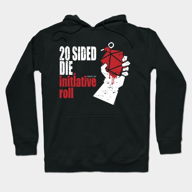 20 Sided Die Hoodie by DungeonCrate